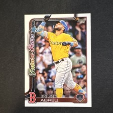 Topps Future Stars Wilyer Abreu Boston Red Sox 2025 Series 2 Base Set #367