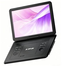 17.5" Portable DVD Player with 15.6" Large HD Screen Support USB/SD Card/Sync TV