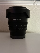 Sony FE 24-50mm F2.8 G Standard Zoom Lens for E-mount Cameras Black