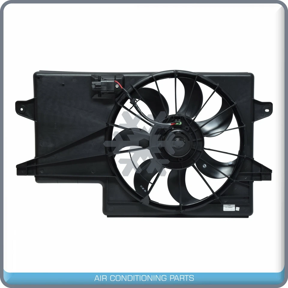Engine Radiator Cooling Fan Assembly For 2008 2009 2010 2011 Ford Focus - Image 2 of 4
