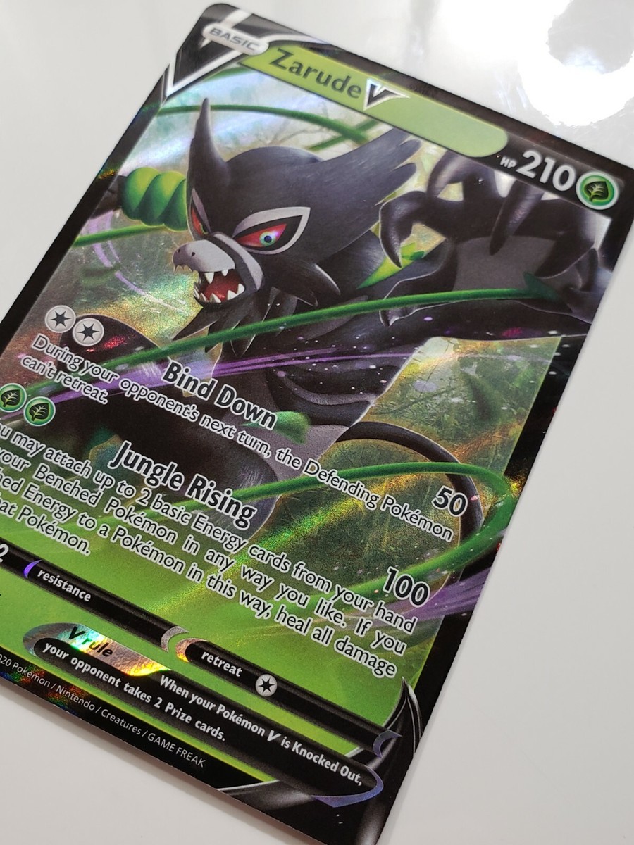 HOLO Zarude V 022/185 NM - Vivid Voltage Pokemon Card $2 Combined