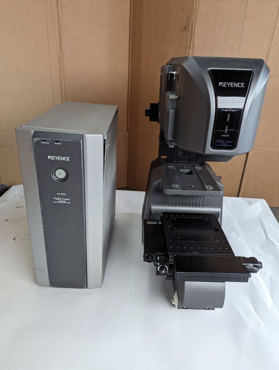 KEYENCE VK-9710 COLOR 3D VIOLET LASER SCANNING MICROSCOPE w KEYENCE VK-9710 COLOR 3D VIOLET LASER SCANNING MICROSCOPE w