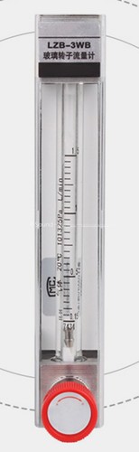 LZB -10WB Glass Rotameter Flow Meter For Water/Air/Gas/Liquid with Control Valve - Picture 3 of 18