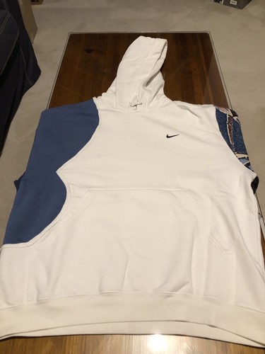 Men’s Nike x Aceretrograde Gundam Sweatshirt White & Blue Size Large 1 of 1 - 第 1/12 張圖片