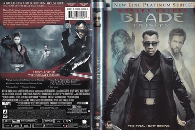 Blade: Trinity (Fullscreen/Widescreen DVD, 2005, 2-Disc Set