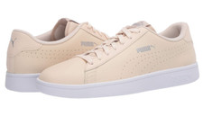 PUMA Men's Smash V2 Sneaker Tapioca Silver White 11.5 M US