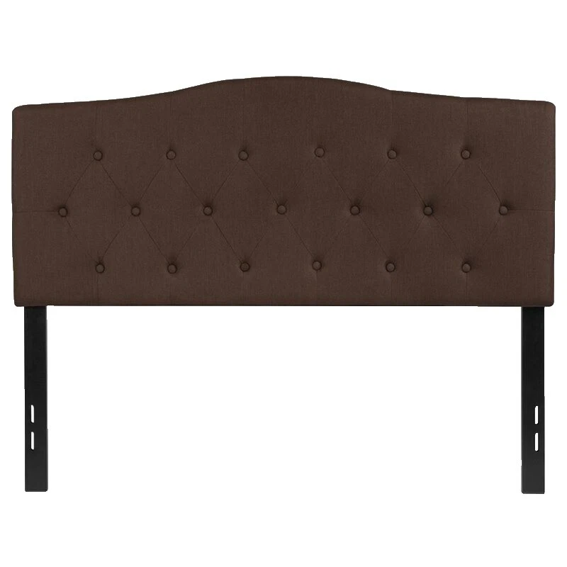 Camas y contemporánea Marrón headboards