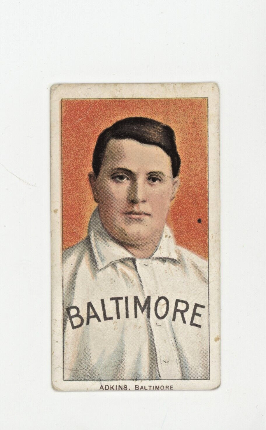 1909 T206 Tobacco Adkins Baltimore Portrait Polar Bear Back TOUGH!