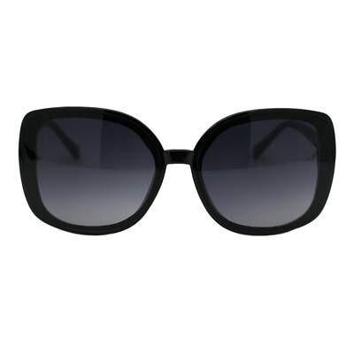 Designer Style Sunglasses Womens Chic Square Frame Shades UV  display picture 3