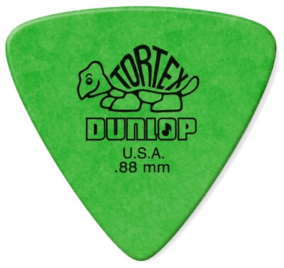 Dunlop 431P Tortex 6 Triangle Picks Players Pack .60 .73 .88 1.0 1.14