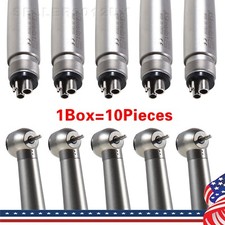10 Pcs Dental High Speed Handpiece Push Button Turbine 4 Hole NSK Pana Max Style