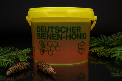 2,5kg Waldhonig, Fichte, Wildblüten, aus der Naturquelle des Bayerischen Wald
