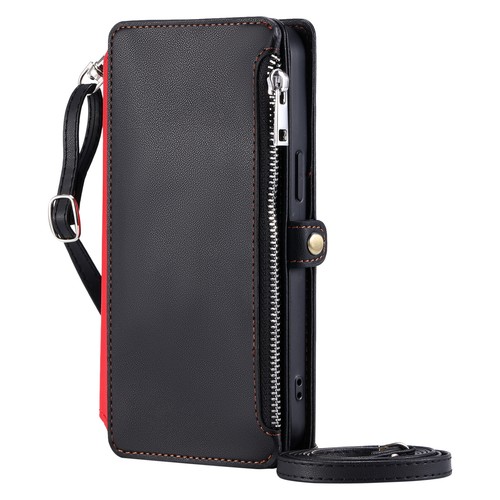 Leather Flip Zip Wallet Card Stand Phone Case Cover For Huawei Nova 10 Pro P70 - Picture 17 of 17