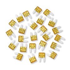 25 pcs 5 A Amp APM ATM Fuse Mini Blade Car Audio Automotive Motorcycle Truck SUV