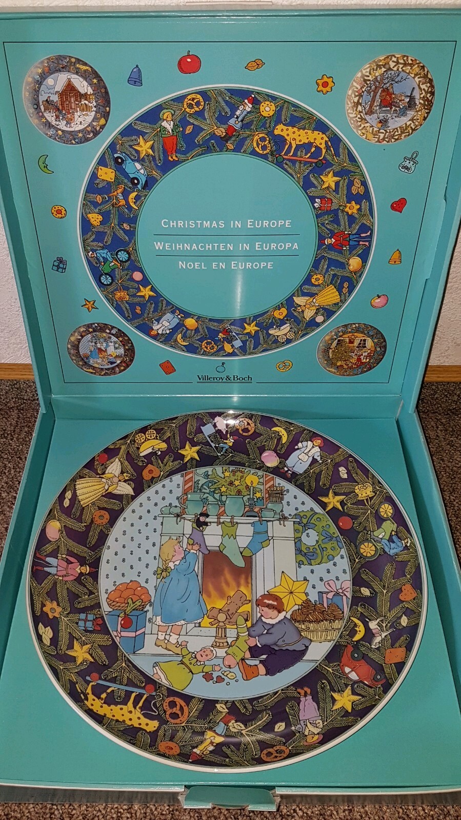 Villeroy & Boch, CHRISTMAS IN EUROPE, GREAT BRITAIN, NEU, OVP, aus