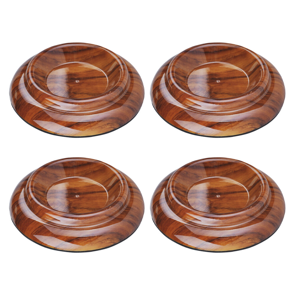 4 Pcs Round Floor Cushion Piano Mat Leg Protectors for Laminate Floors