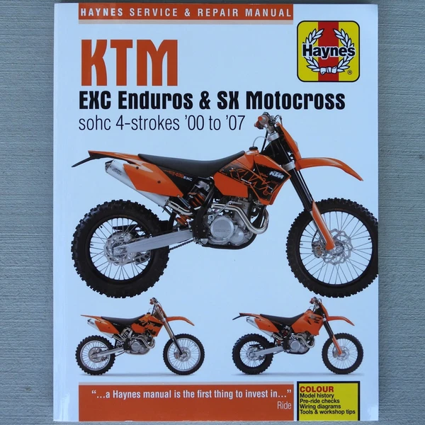 アクセサリー KTM ENDURO BIKE MAINTENANCE BOOK 250EXC s-l600.webp