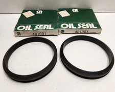 LOT OF 2 NEW OLD STOCK! CHICAGO RAWHIDE 98MM ID NITRILE RUBBER OIL SEALS 401001