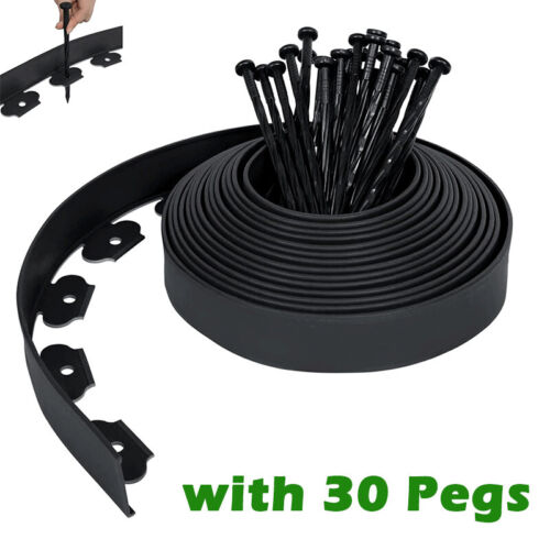 Flexible Lawn Edging Border DIY Bed Border Grass Garden Flower Bed Fence Outdoor - Picture 14 of 23