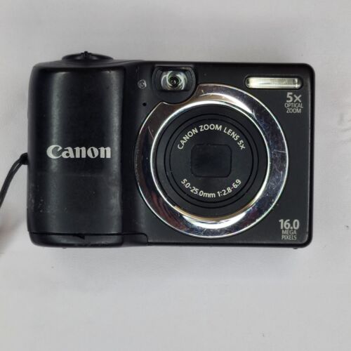 Canon PowerShot A1400 16.0 MP Digital Camera with 5x Digital Image Stabilized