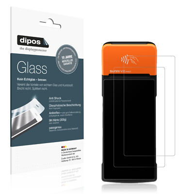 Schutzfolie für Sunmi V2 Pro Folie Anti-Shock matt Displayschutz Displayfolie
