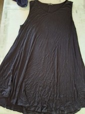 REDUCED! Sleeveless black knit dress xl , LY.CA