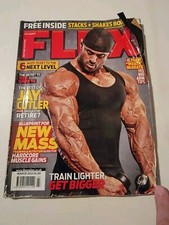 JAN 2012 FLEX body building magazine JAY CUTL...