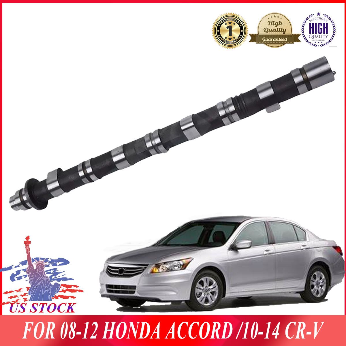 Honda Accord 08-12 & CR-V 10-14 R40 K24Z Exhaust Camshaft 14120-R40-A00 OEM New  