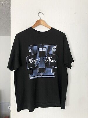 Vintage 90s Boyz II 2 Men T Shirt Rap Tee 90s Single Stitch XL/L 2pac  Erykah Wu | eBay