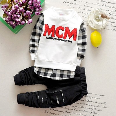 Affordable 2PCS Kids Baby Boys Set Clothes Long Sleeve TopsHole Pants Cotton Outfits 612M Affordable 2PCS Kids Baby Boys Set Clothes Long Sleeve TopsHole Pants Cotton Outfits 612M