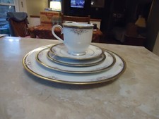 5 Piece Place Setting of Noritake Ontario mint multiple sets available