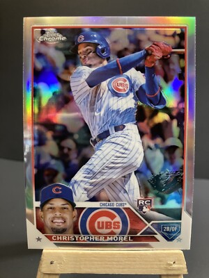 2023 Topps Chrome RC Christopher Morel Baseball Refractor #198 Cubs