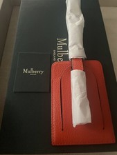 Nowa kłódka morwa pomarańczowa ciężki ziarnisty etykieta bagażowa