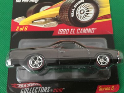 ミニカー Hot Wheels RLC REAL RIDERS 80 EL CAMINO Hot Wheels Redline Club RLC Series 5 Real Riders 1/6 '67
