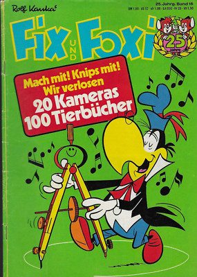 Fix und Foxi Nr.16 / 1977 25. Jahrgang Tim und Struppi