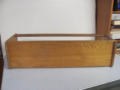 Rare Hans Wegner Oak Hanging Shelf or Book Rack RY MOBLER 1950s 28" Long - Picture 9 of 14