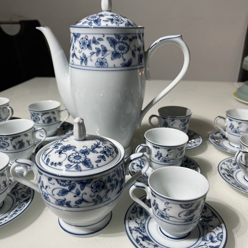 Schönes Vintage Noritake Kaffeeservice 2604 Arcadia Japan. - Bild 2 von 8
