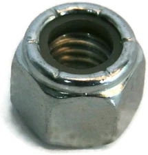 Nylon Insert Lock Nut Zinc Grade A Hex Nuts - 5/8"-11 UNC - Qty-100