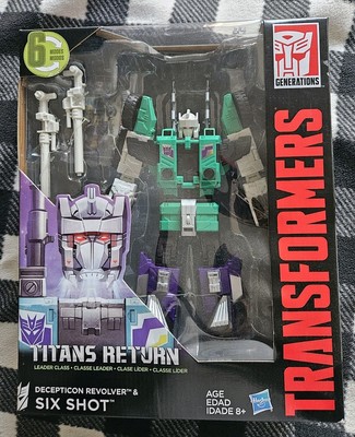 Transformers  Leader Titans Return Sixshot MISB