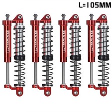 Adjustable Oil L105mm Negative Pressure Shock Absorber Double Damper For 18 Rc