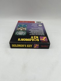 Solomon&rsquo;s Key - Nintendo NES - EMBALAJE ORIGINAL + instrucciones