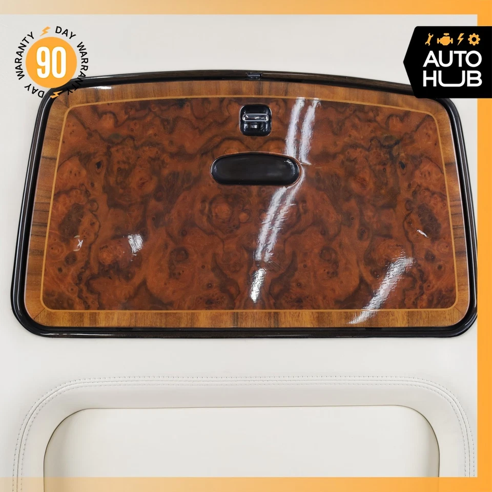 00-02 Rolls Royce Silver Seraph panel trasero cubierta de asiento delantero izquierdo o derecho OEM Foto 4 de 4