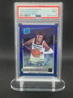 2020 Donruss Jaden McDaniels Rated Rookie Choice Blue Auto /49 239 PSA 9 Mint RC