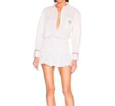 NWT SER.O.YA Lexi Mini Dress in White size XS New