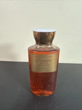 Bath & Body Works Shower Gel PUMPKIN PECAN WAFFLES Limited 10oz Orange Wash New