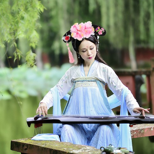 Crown for Girls Chinese Headdress Kids Child Hair Accessories Qing Dynasty - Bild 2 von 12