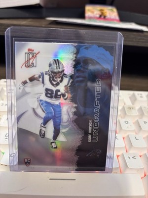 Kobe Hudson 2025 Topps Signature Class Panthers Rookie Refractor Undrafted #248