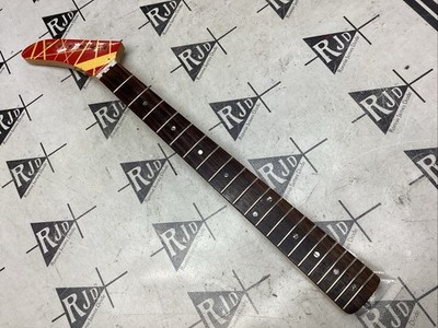 80's ESP Japan Banana Style Electric Guitar Neck Left Reverse