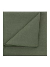 Cotton Handkerchiefs for Men Solid Color Pocket Square for Suit Formal Green