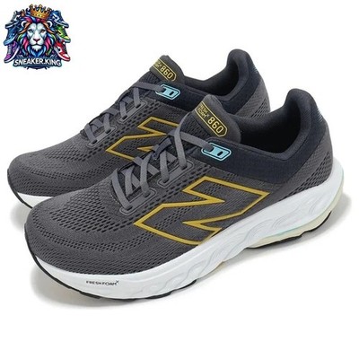 New Balance Fresh Foam X 860 v14 M860A14 2E Black/Yellow Men's size